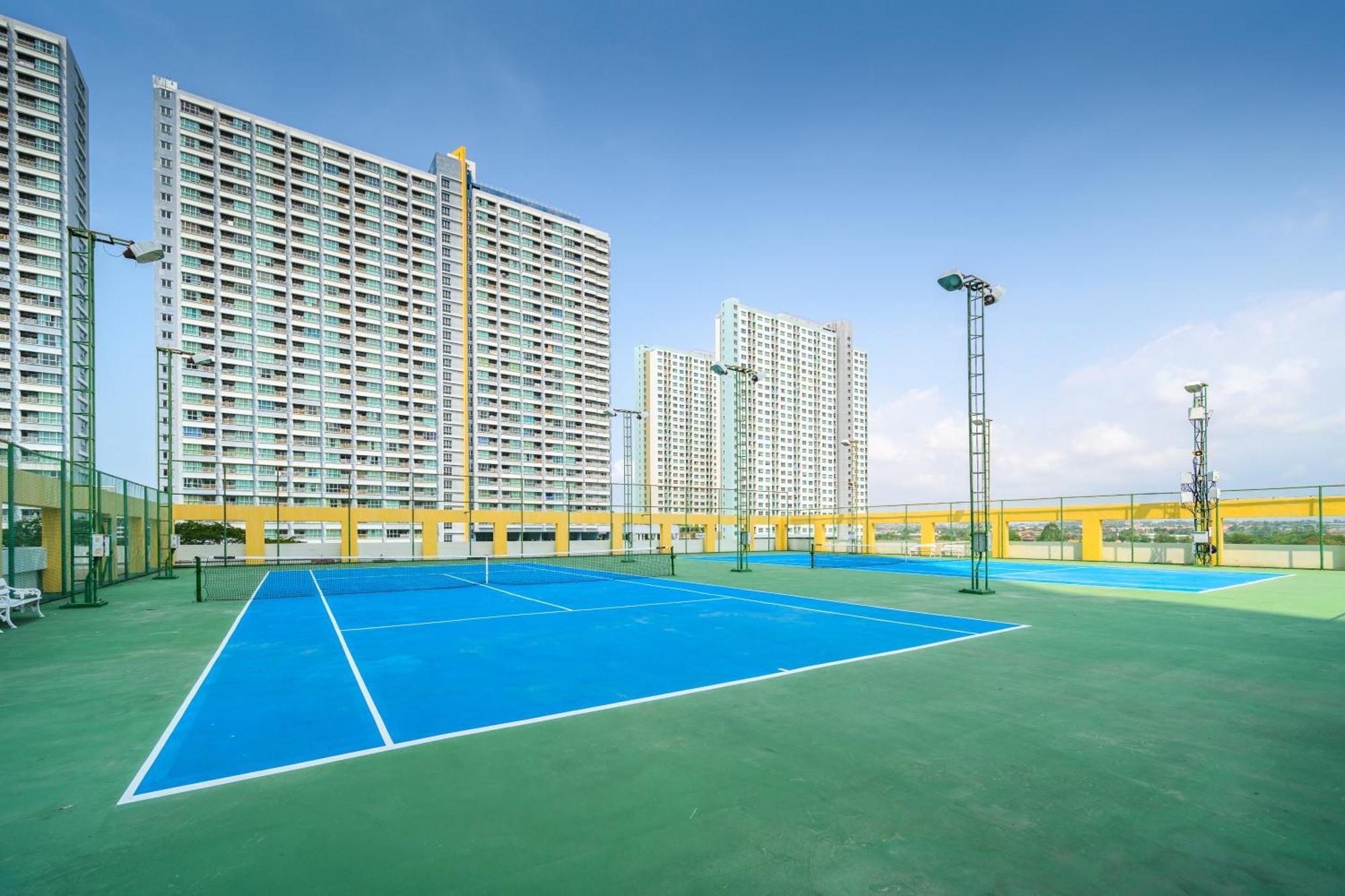 Jomtien Beachfront Stylish Studio , Stunning Seaview , Big Pool Bagian luar foto